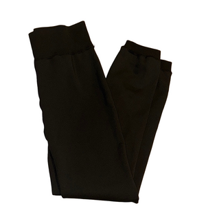 Black Leggings With Faux Fur Lining